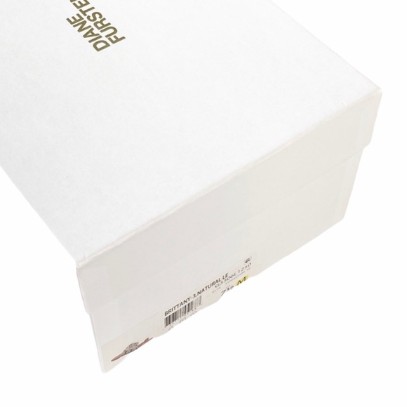 new DVF Diane Von Furstenberg ᪥ Brittany Watersnake Toe Ring Leather Sandals ᪥ - Picture 12 of 14